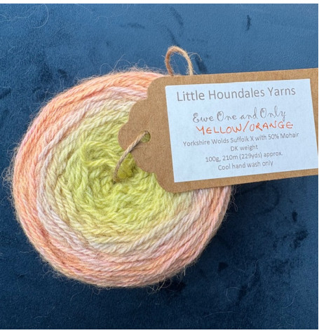 Yorkshire Wolds DK - Suffolk Cross with 50% Mohair (Cakes)